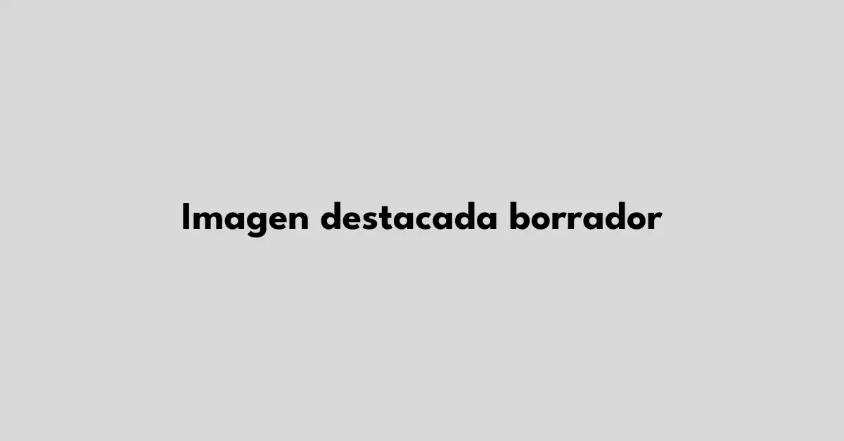 Imagen borrador