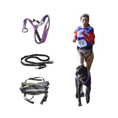 Kit canicross deportivo, perros medianos y grandes